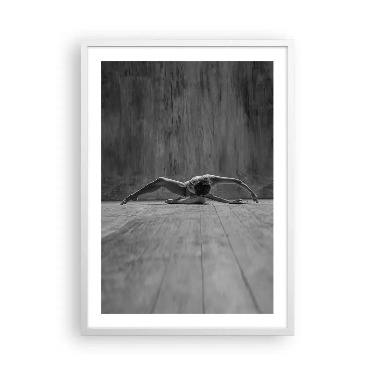 Plakat i hvid ramme - Symmetri fundet - 50x70 cm