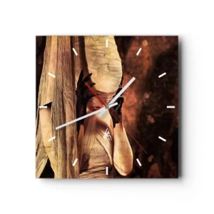 Vægur, Uret - Mellem godt og ondt - 40x40 cm