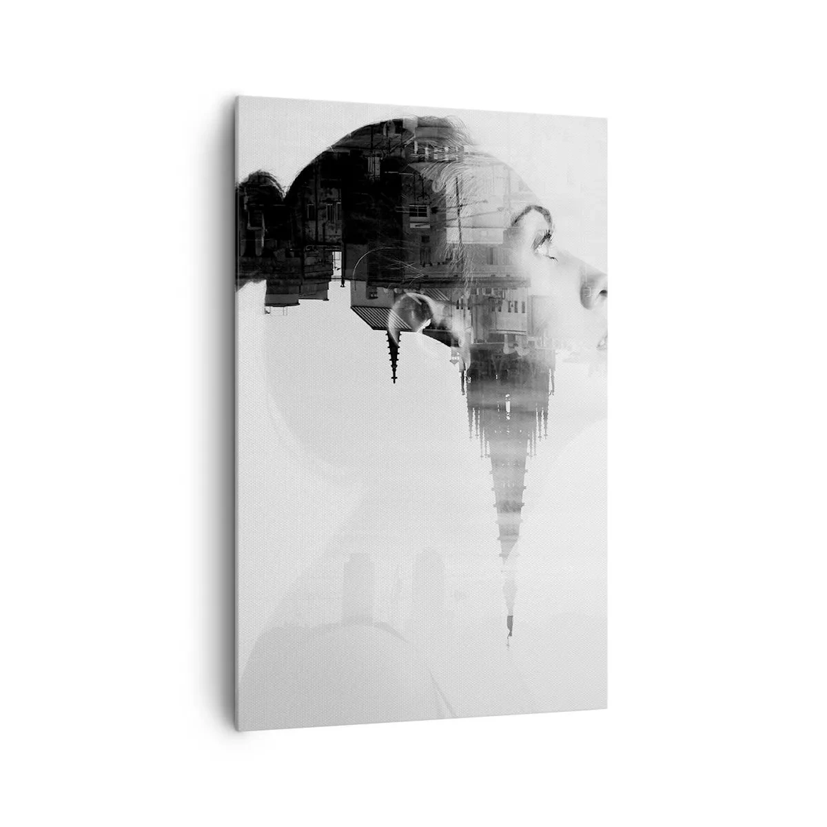 Lærredstryk - Billede på lærred - På begge sider af glasset - 80x120 cm