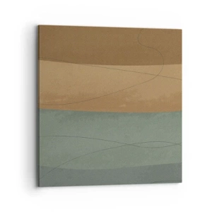 Lærredstryk - Billede på lærred - Vandret sammensætning - 70x70 cm