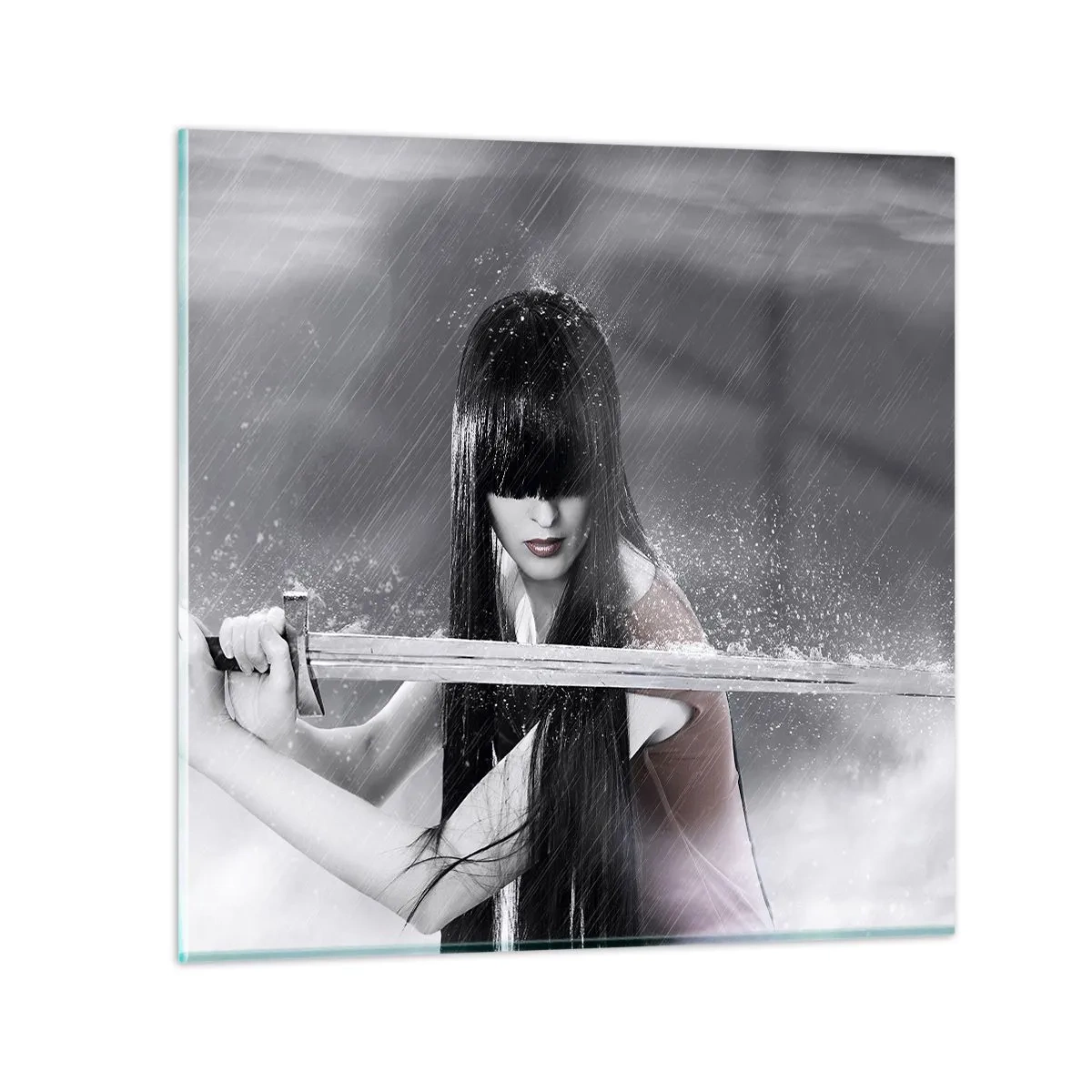 Billede på glas - Smuk og farlig - 40x40 cm