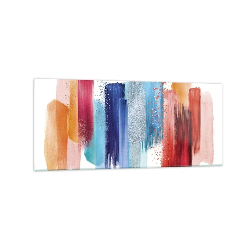 Billede på glas - Op og ned  - 120x50 cm