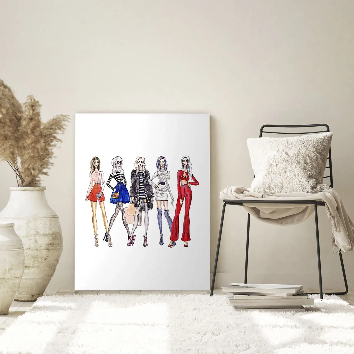 Billede på glas - Every week Fashion Week - 50x70 cm