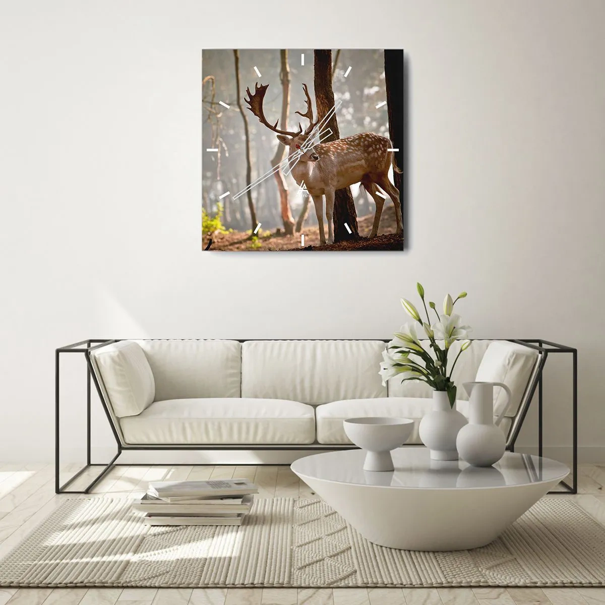 Vægur, Uret - Ungdommens lys - 30x30 cm