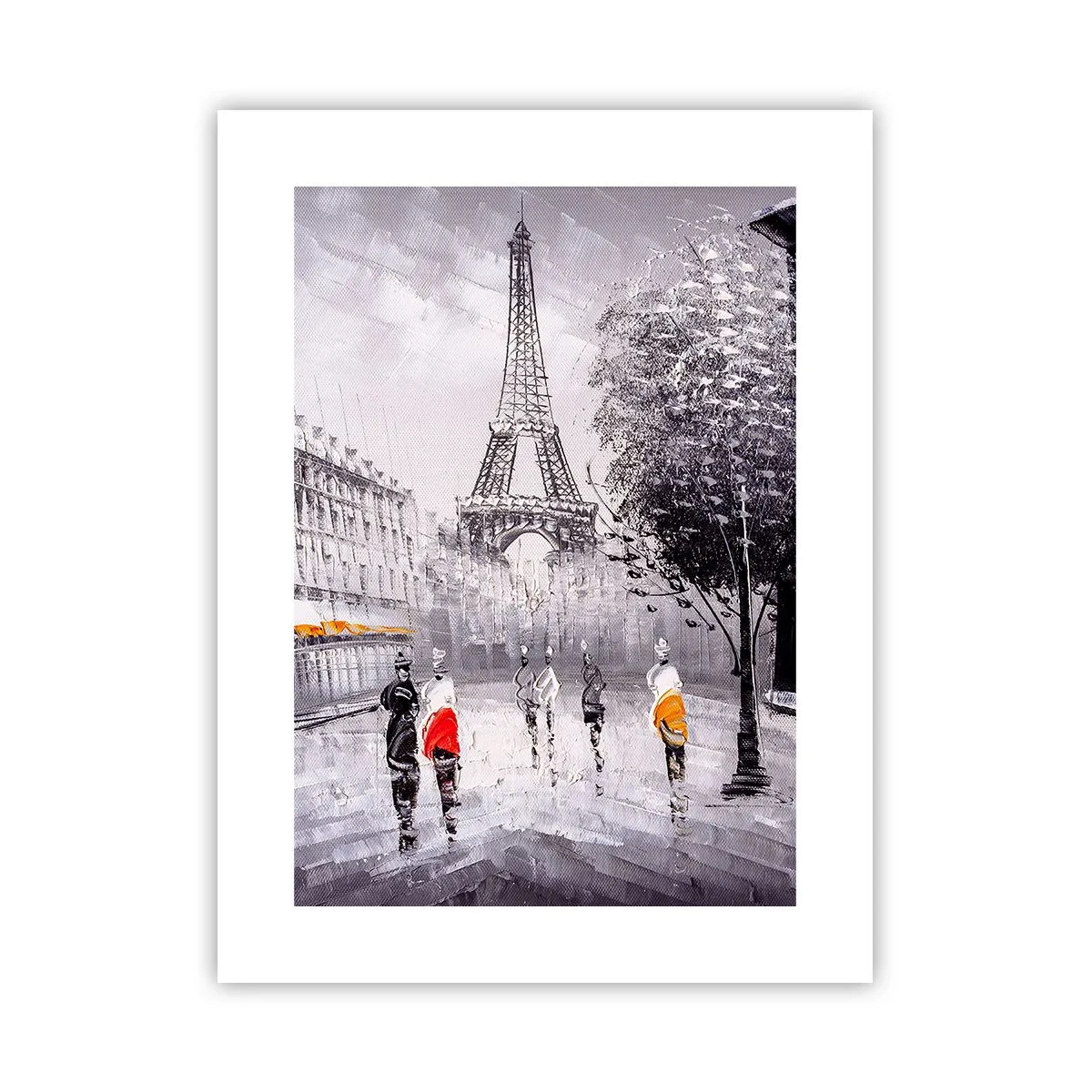 Plakat - En parisisk spadseretur - 30x40 cm