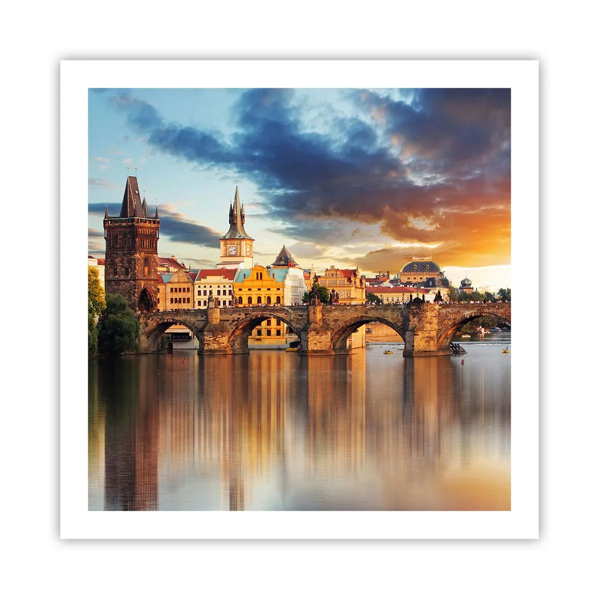 Plakat - Smukt for evigt - 60x60 cm