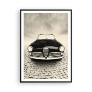 Plakat i sort ramme - Og hvordan kan man ikke elske mig? - 70x100 cm