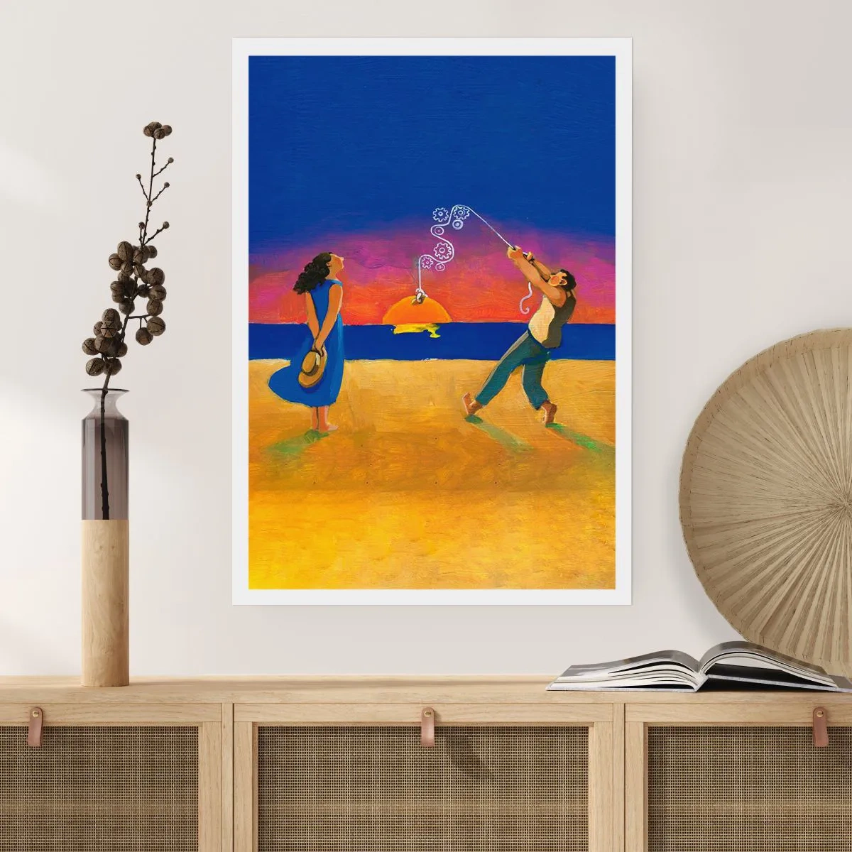 Plakat - Mere end en stjerne fra himlen - 30x40 cm