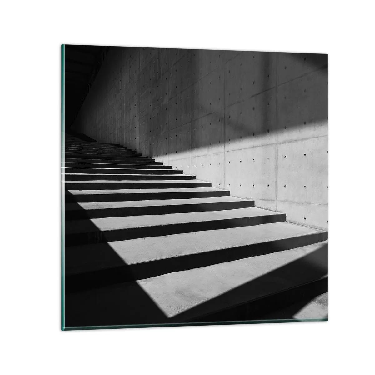 Billede på glas - Modernismens rå skønhed - 60x60 cm