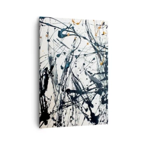 Lærredstryk - Billede på lærred - Ekspressionistisk abstraktion - 70x100 cm