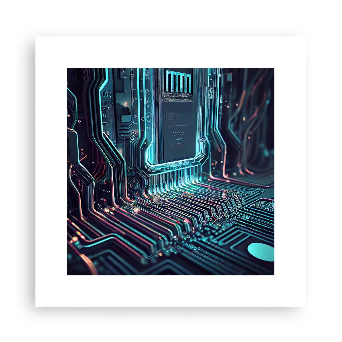 Plakat - Jeg tror... - 30x30 cm