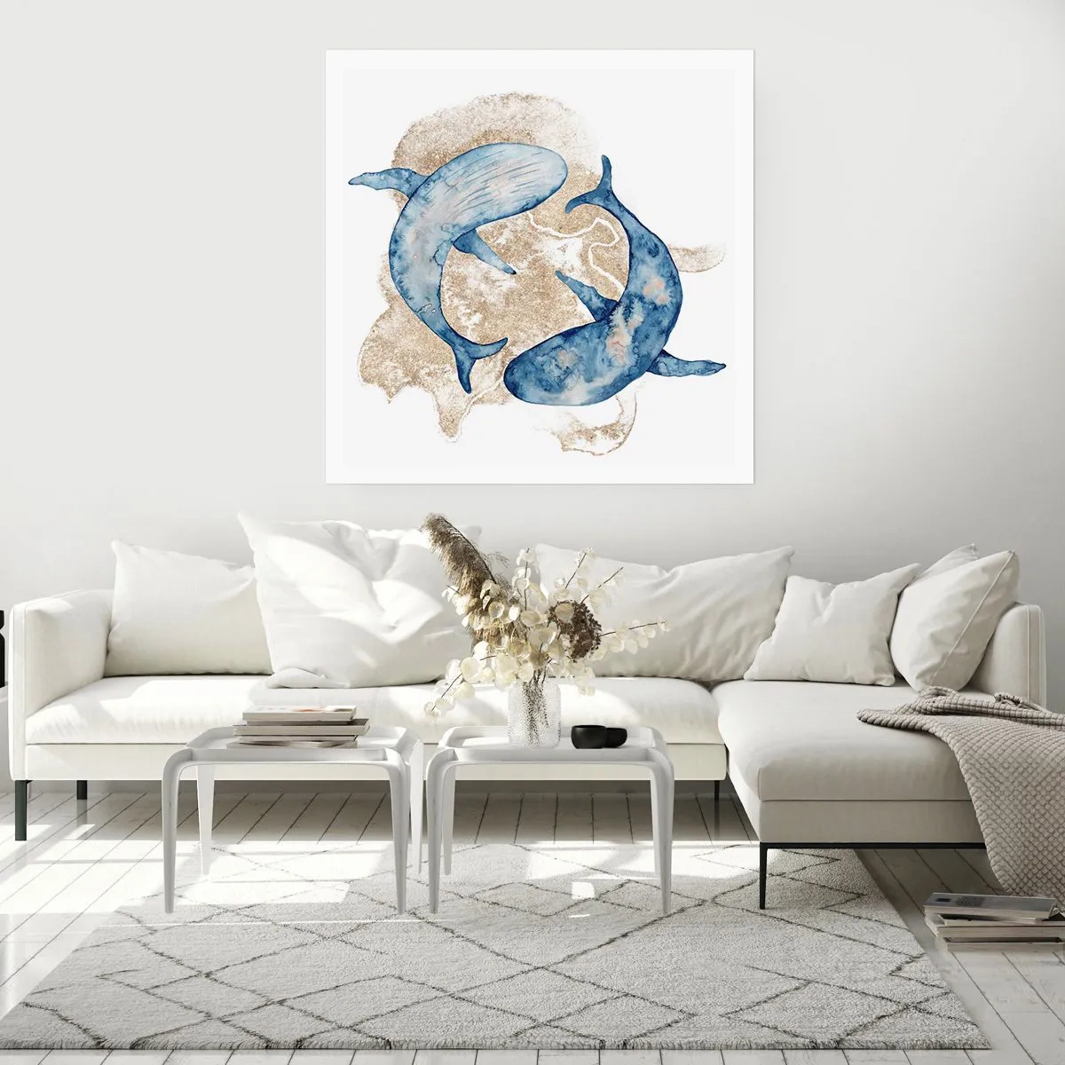 Plakat - Venskab eller kærlighed? - 30x30 cm