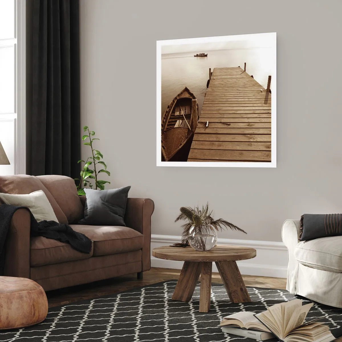 Plakat - Stor fred - 40x40 cm