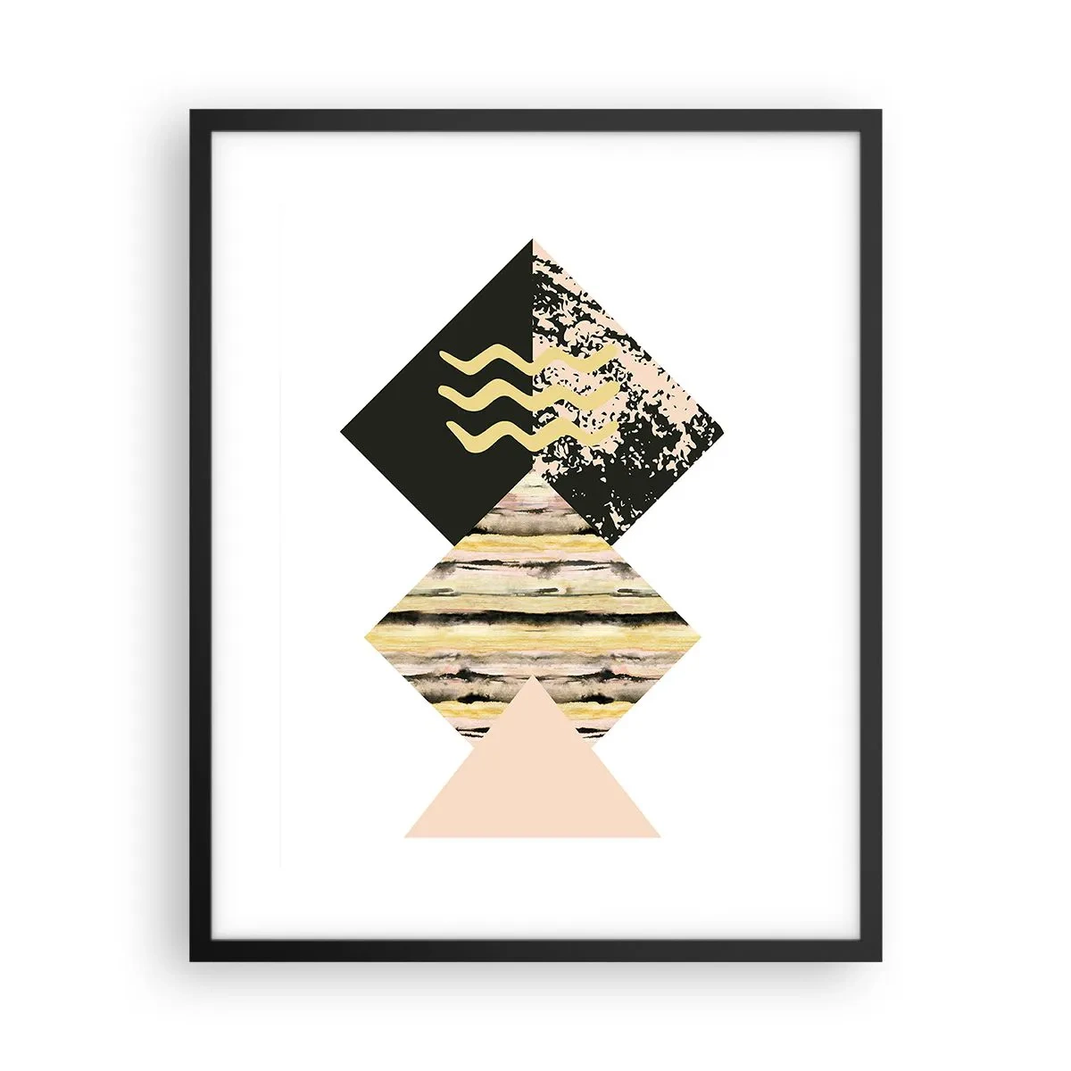 Plakat i sort ramme - Ikke så simpelt - 40x50 cm