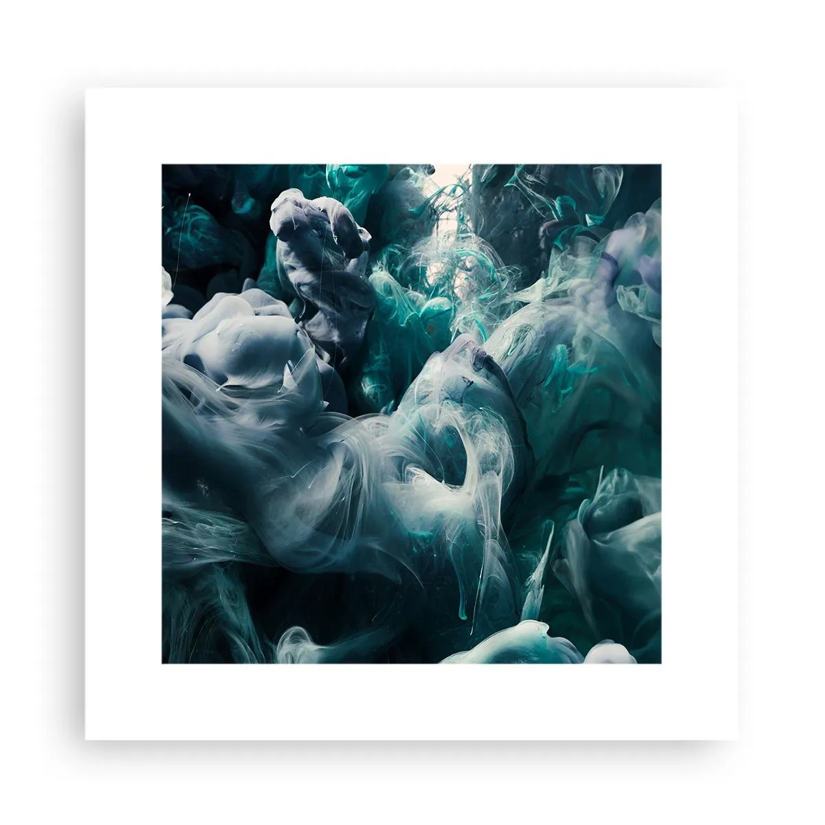 Plakat - Farvebevægelse - 30x30 cm