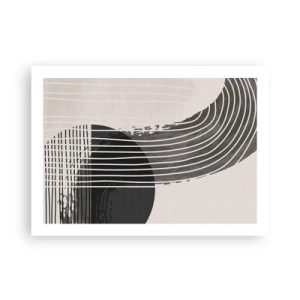 Plakat - Derhen og tilbage - 70x50 cm