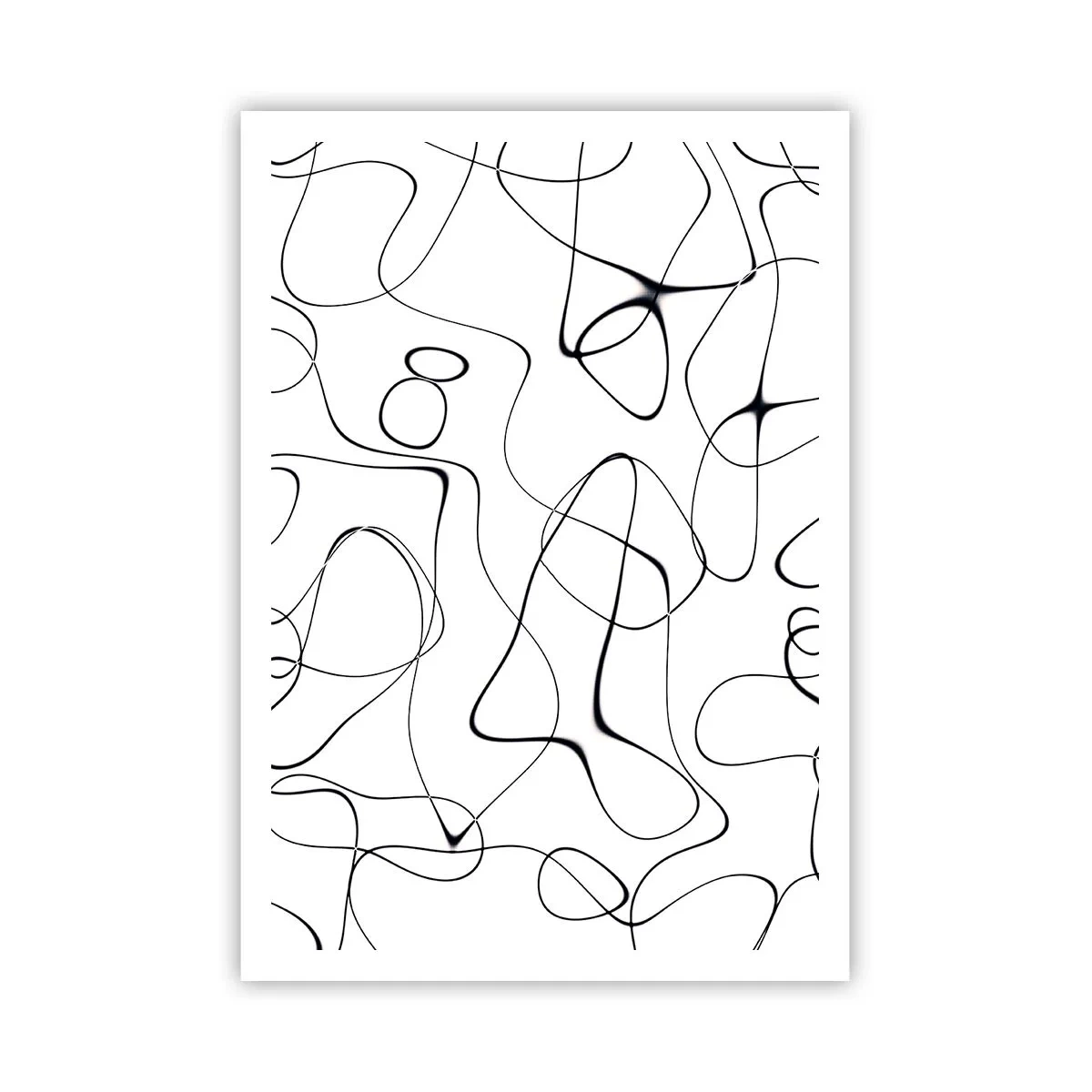 Plakat - Livets veje, skæbnens omskiftelser - 70x100 cm
