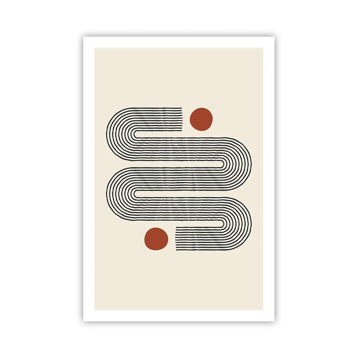 Plakat - Fra start til slut - 61x91 cm