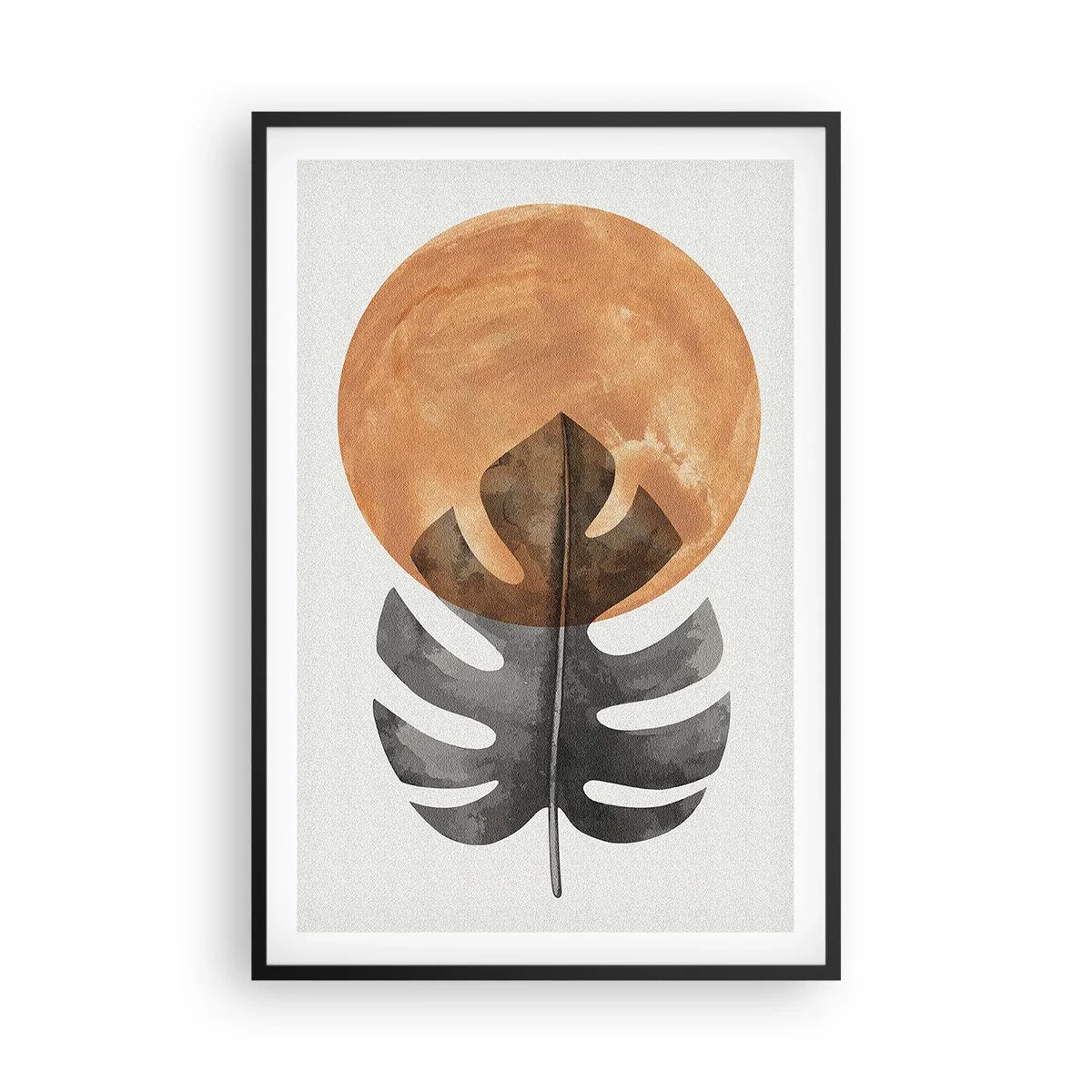 Plakat i sort ramme - Altid solen - 61x91 cm