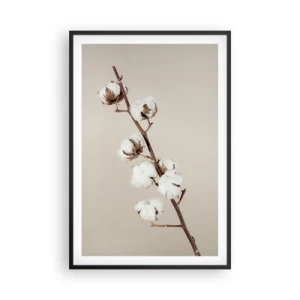 Plakat i sort ramme - Ved kilden til blødhed - 61x91 cm