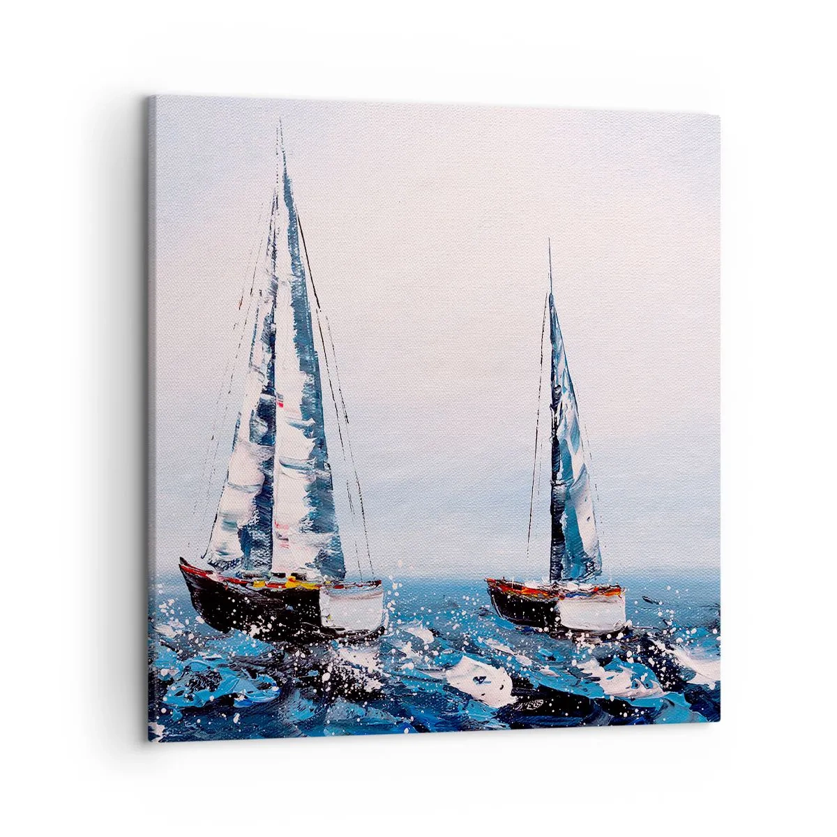 Lærredstryk - Billede på lærred - Vindens broderskab - 50x50 cm