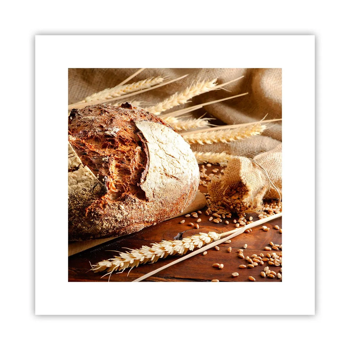 Plakat - Appetitlig, velduftende, sprød - 30x30 cm