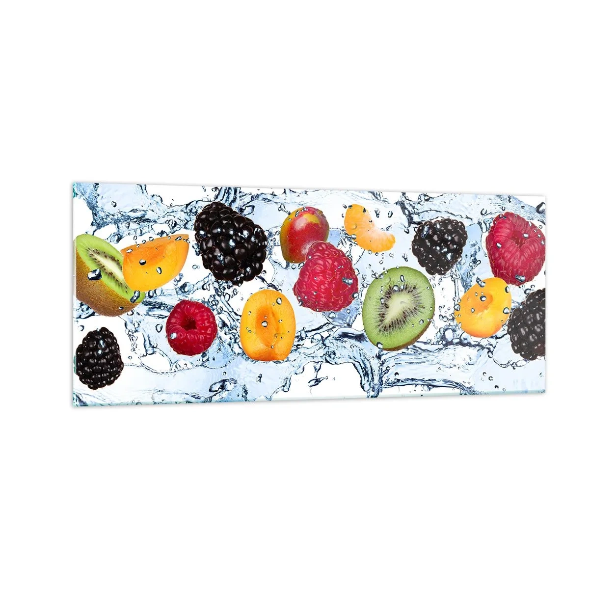 Billede på glas - Hav det sjovt med os - 100x40 cm