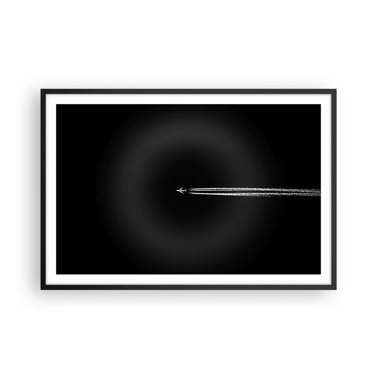 Plakat i sort ramme - Ind i en anden dimension - 91x61 cm