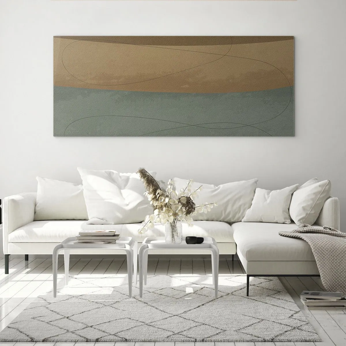 Billede på glas - Vandret sammensætning - 120x50 cm