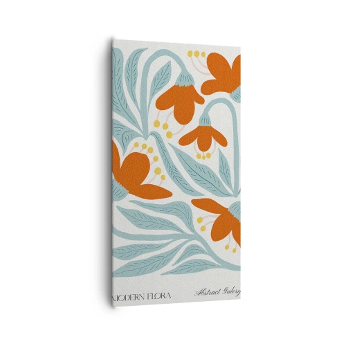 Lærredstryk - Billede på lærred - Mod jorden, mod solen - 65x120 cm