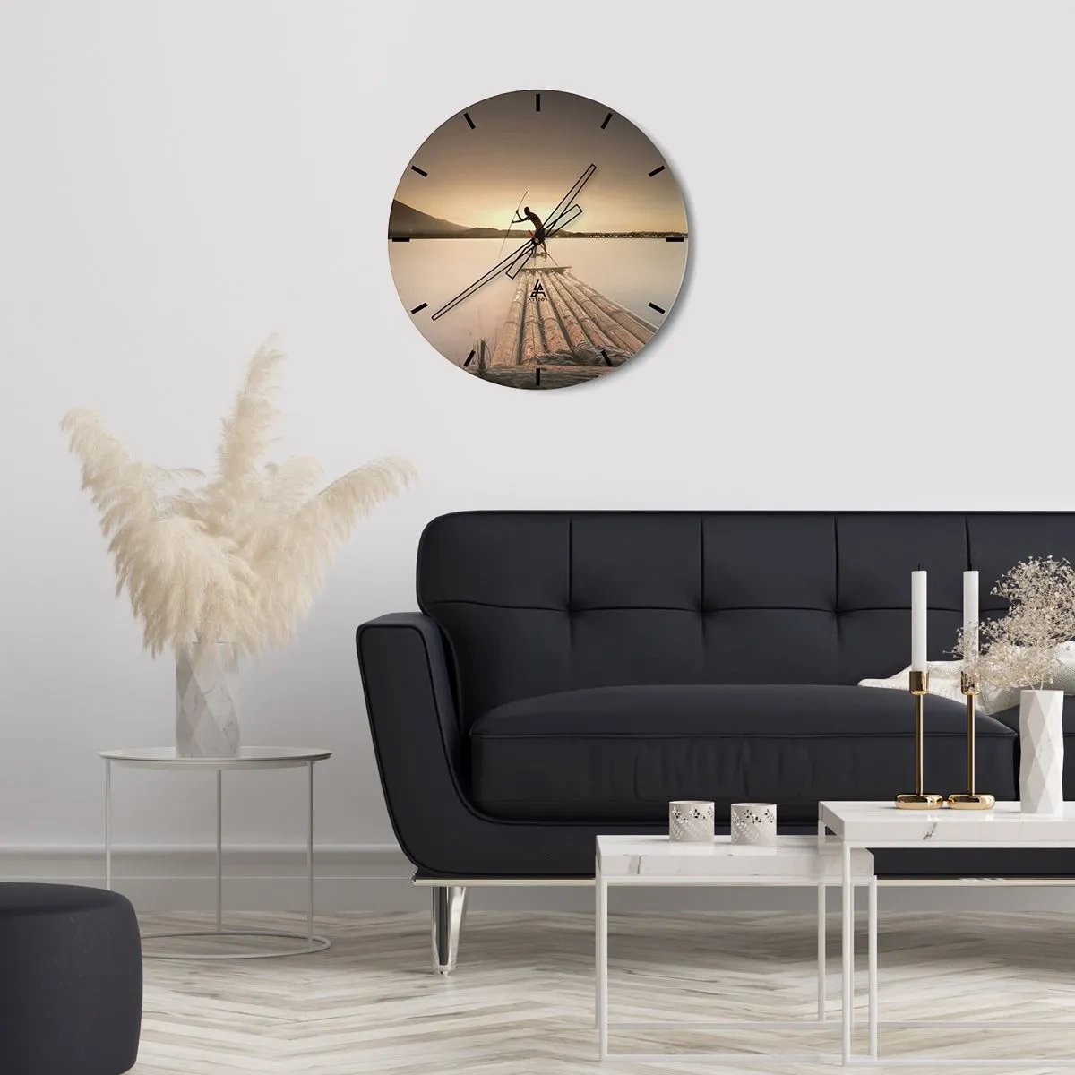 Vægur, Uret - Før du hviler - 30x30 cm