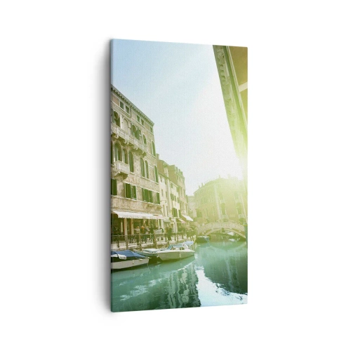 Lærredstryk - Billede på lærred - Venedig - Amore Mio - 45x80 cm