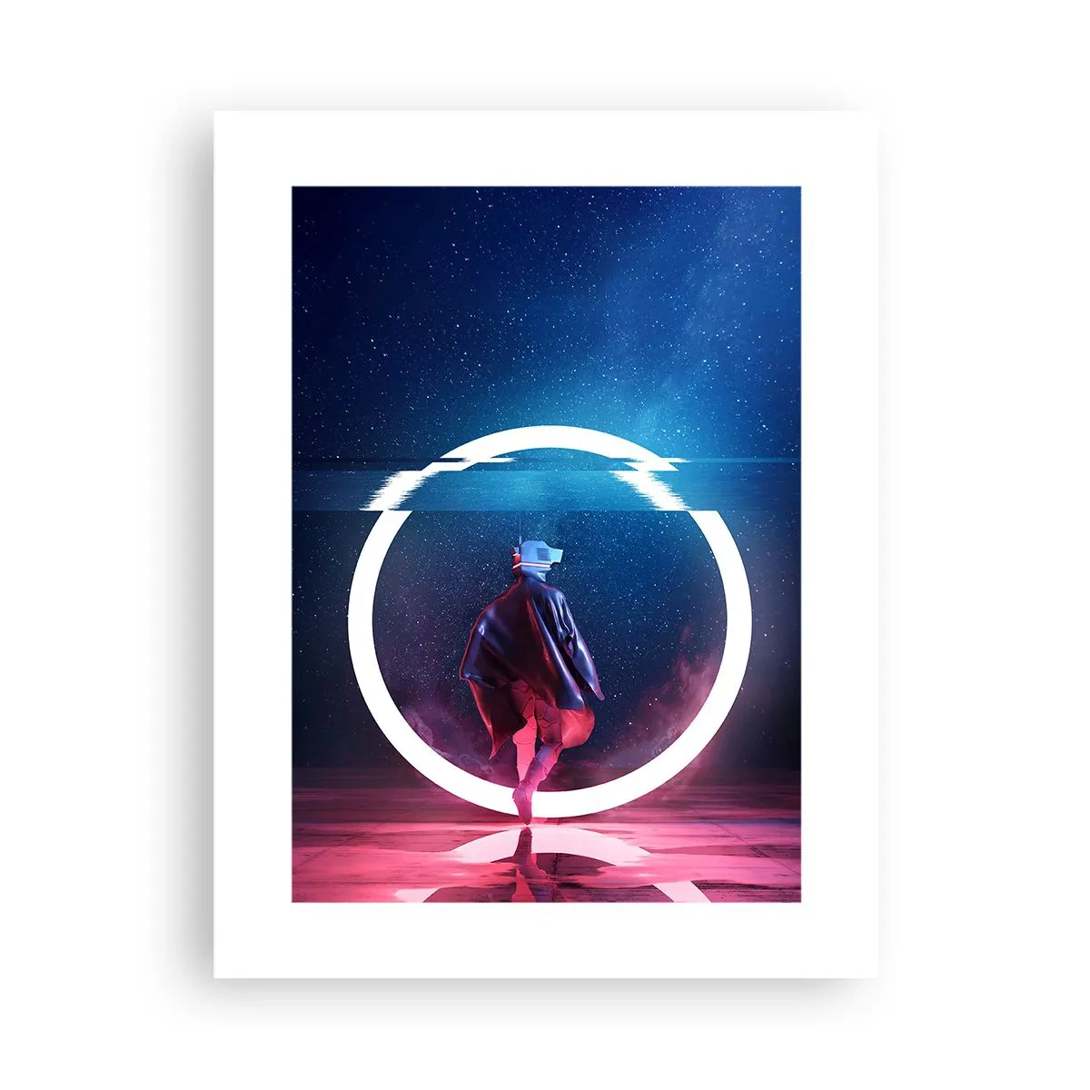 Plakat - Mellem verdener - 30x40 cm