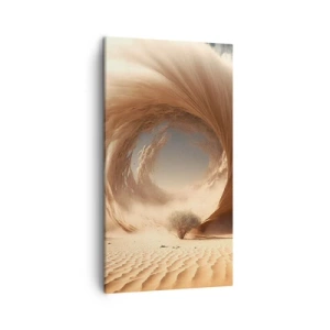 Lærredstryk - Billede på lærred - Åben portal - 45x80 cm