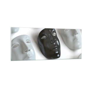 Billede på glas - Hvordan skiller man sig ud? - 100x40 cm