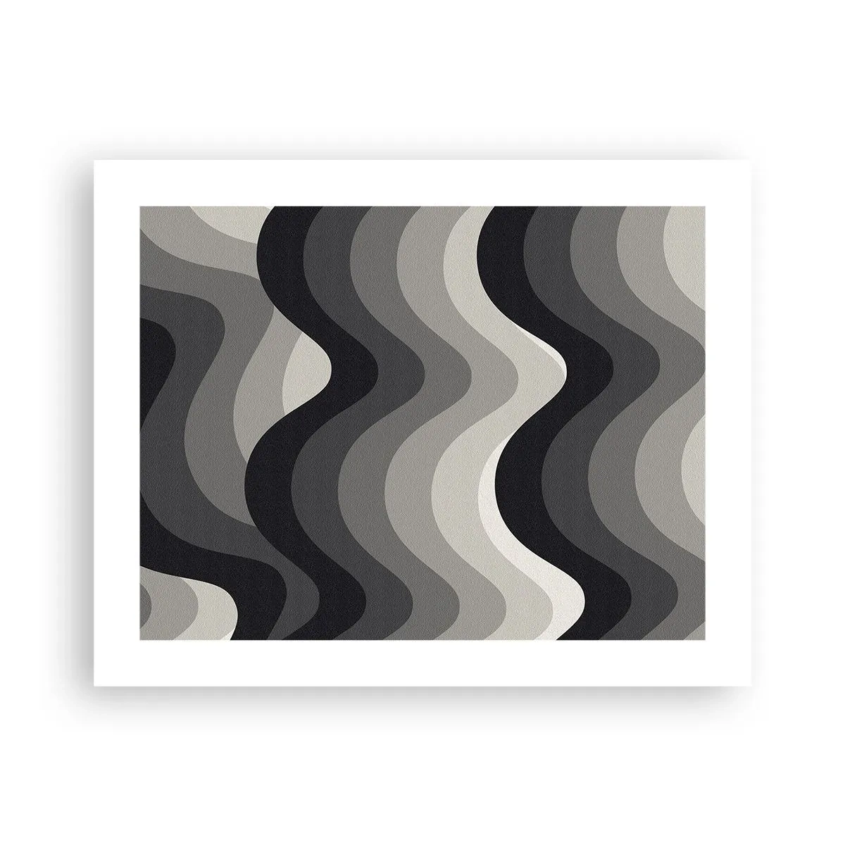Plakat - Bølge efter bølge - 50x40 cm