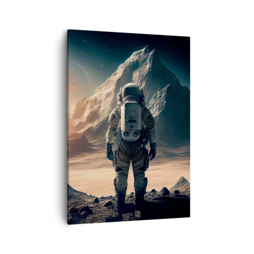 Lærredstryk - Billede på lærred - En ny udfordring - 50x70 cm