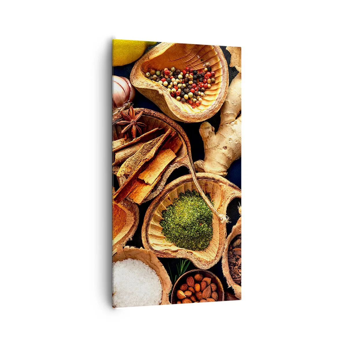 Lærredstryk - Billede på lærred - Tag, hvad du vil have - 65x120 cm