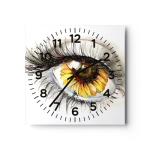 Vægur, Uret - Et look lige så varmt som sommeren - 30x30 cm