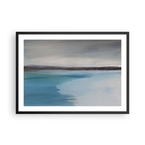Plakat i sort ramme - Horisontalt landskab - 70x50 cm