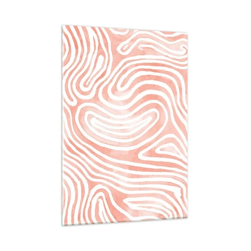 Billede på glas - I en labyrint af koraller - 50x70 cm