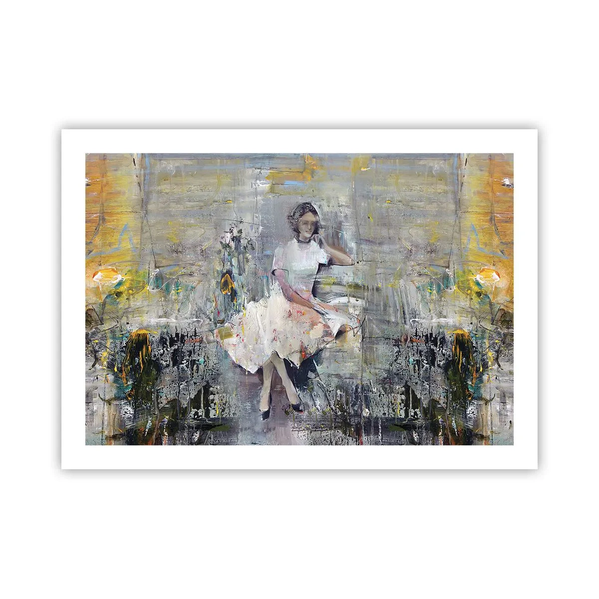 Plakat - Klassisk og moderne - 70x50 cm