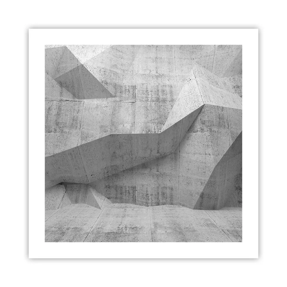 Plakat - En ægte udfordring - 50x50 cm