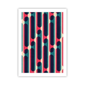 Plakat - Indad og fremad - 50x70 cm