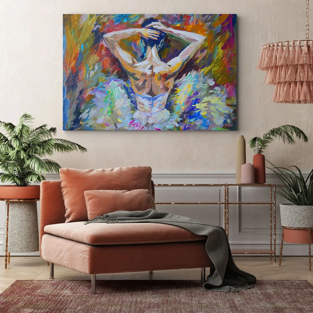 Lærredstryk - Billede på lærred - Det kan være hvad som helst - 100x70 cm