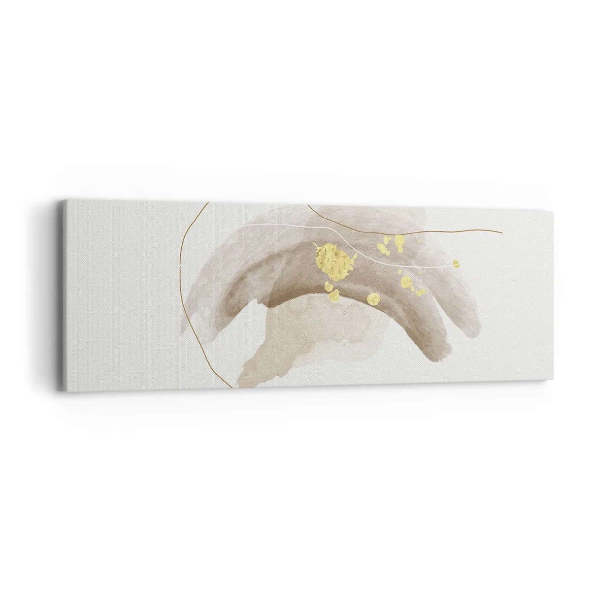 Lærredstryk - Billede på lærred - Mødt i rummet - 90x30 cm