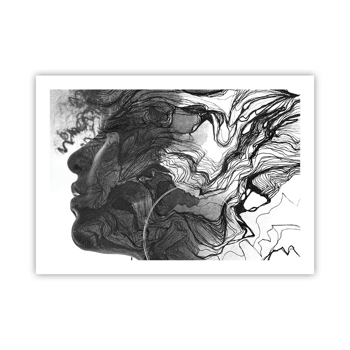 Plakat - Forviklet i drømme - 70x50 cm
