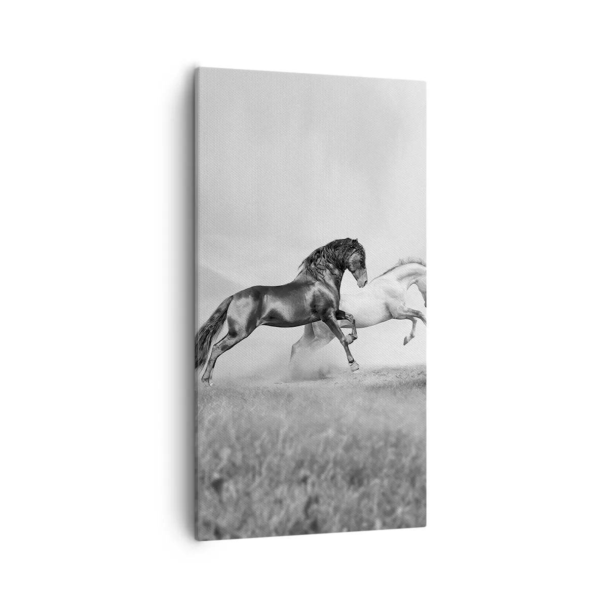 Lærredstryk - Billede på lærred - Engle og dæmoner - 55x100 cm