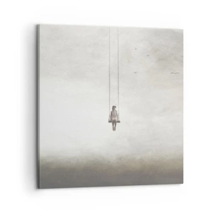 Lærredstryk - Billede på lærred - Barnet i os selv - 60x60 cm