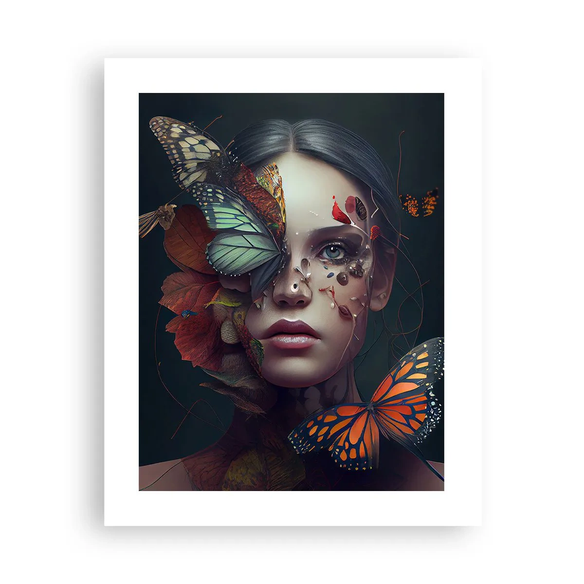 Plakat - En vidunderlig metamorfose - 40x50 cm